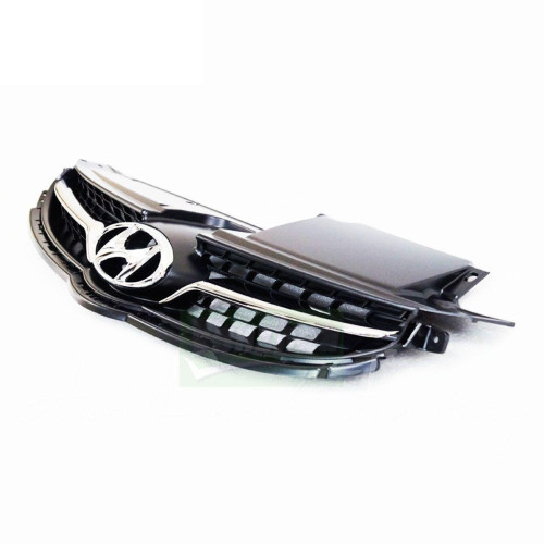 Решітка радіатора Hyundai Elantra MD 2011-2014 (Mobis) 863503X200