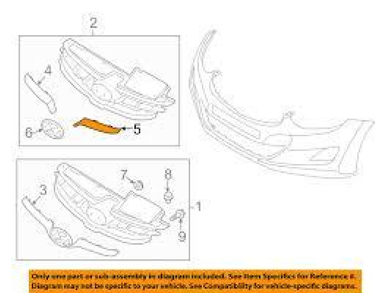 Молдинг решітки радіатора лівий Hyundai Elantra 11-13 OE 863523X200