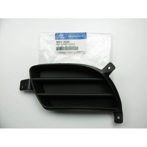 Решітка переднього бампера ліва Hyundai Sonata NF 2008-2010 OE 865123K500