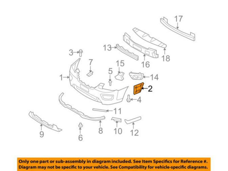 Кріплення бампера ліве Kia Carens 2007-2010 OE 865731D000