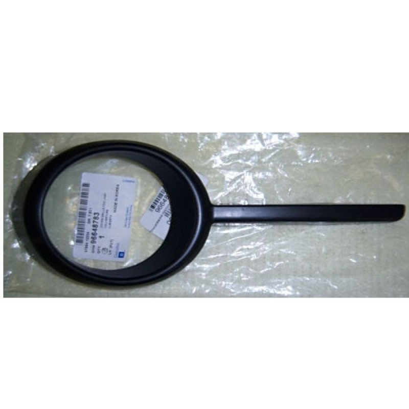 Накладка решітки бампера ліва Chevrolet Aveo 06-12 седан OE 96648783