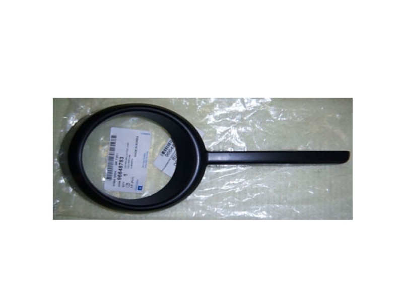 Накладка решітки бампера правий Chevrolet Aveo 06-12 седан OE 96648784