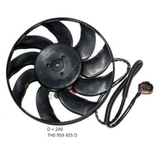 Вентилятор радіатора VW Transporter T5 (FPS) FP 74 W1009