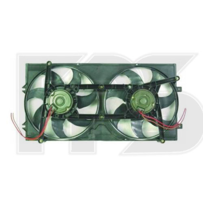 Вентилятор в зборі VW Transporter T4 (Nissens) FP 74 W254