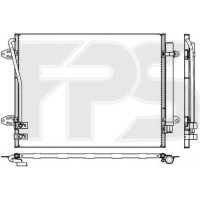 Радіатор кондиціонера VW Passat B6 / CC (AVA) FP 74 K986