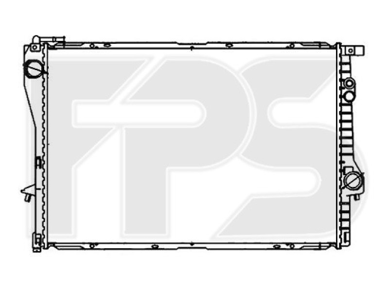 Радіатор охолодження двигуна BMW 5 E39 / 7 E38 (FPS) FP 14 A30