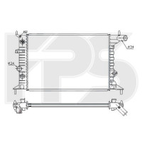 Радіатор охолодження двигуна Opel Vectra B (FPS) FP 52 A281