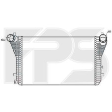 Інтеркулер VW / Audi / Seat (Nissens) FP 74 T36-X