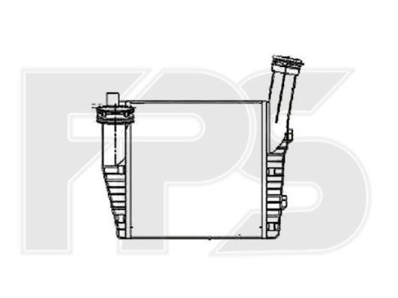Інтеркулер VW Touareg / Audi Q7 / Porsche Cayenne (NRF) FP 74 T122