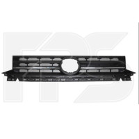 Решітка радіатора чорна VW Caddy 3 15 - з хром. молдингом (FPS) 2K5853651A