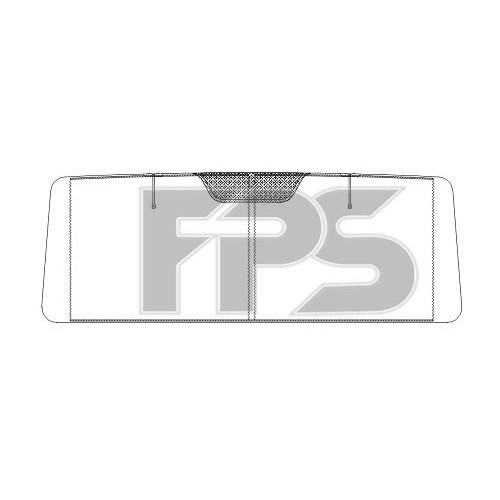 Лобове скло Mercedes G-class (W460-W463) 80-97 (XYG) зелене, зелений свф