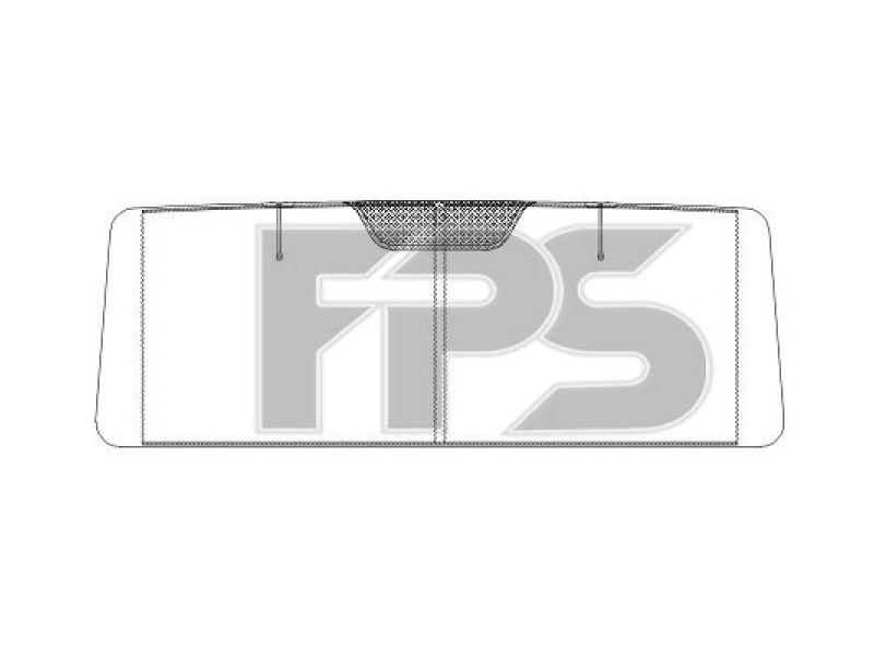 Лобове скло Mercedes G-class (W460-W463) 80-97 (XYG) зелене, зелений свф