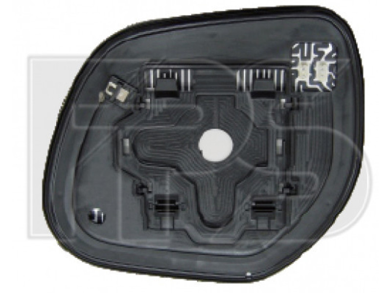 Вкладиш дзеркала правий Mitsubishi Outlander 2 07-12, Mitsubishi ASX 10-13 (FPS)