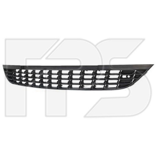 Решітка бампера середня Opel Astra J 2009-2012 чорна FPS 1400466
