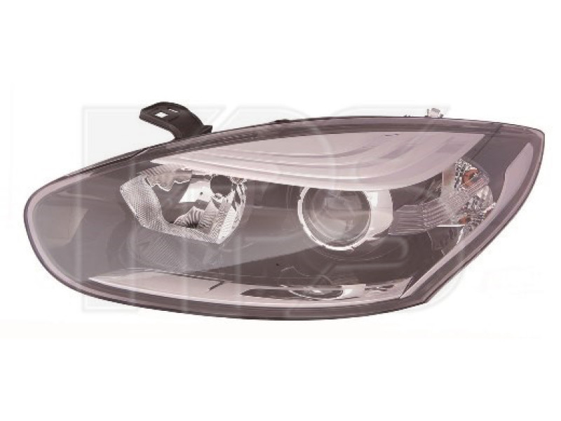 Передня фара Renault Megane 14-16 ліва, хром (Depo) 260605817R
