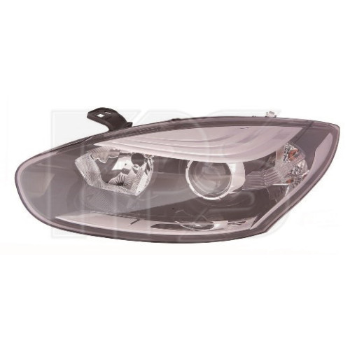 Фара передня Renault Megane 14-16 права, хром DEPO 260100923R