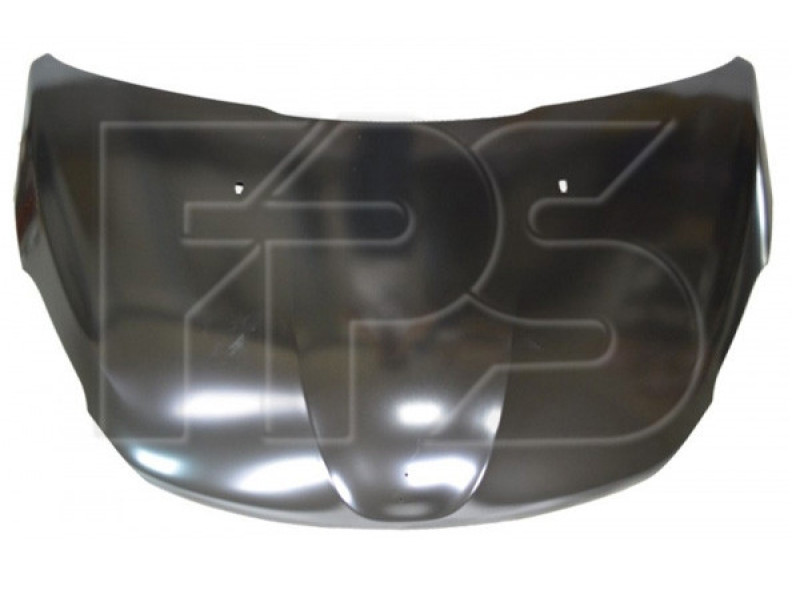 Капот з квадратними отворами під омивач Peugeot 208 2012- FPS 9803656980