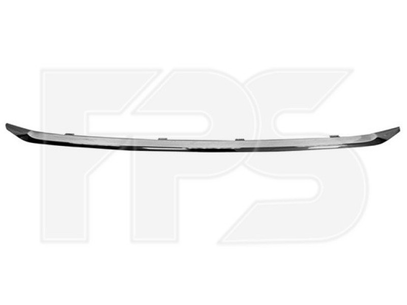 Молдинг переднього бампера Honda Accord 9 15-17 EUR/USA хром (FPS) 71151T2FA51
