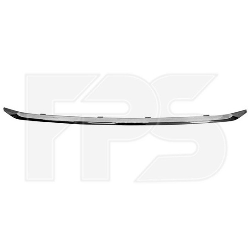 Молдинг переднього бампера Honda Accord 9 15-17 EUR/USA хром (FPS) 71151T2FA51