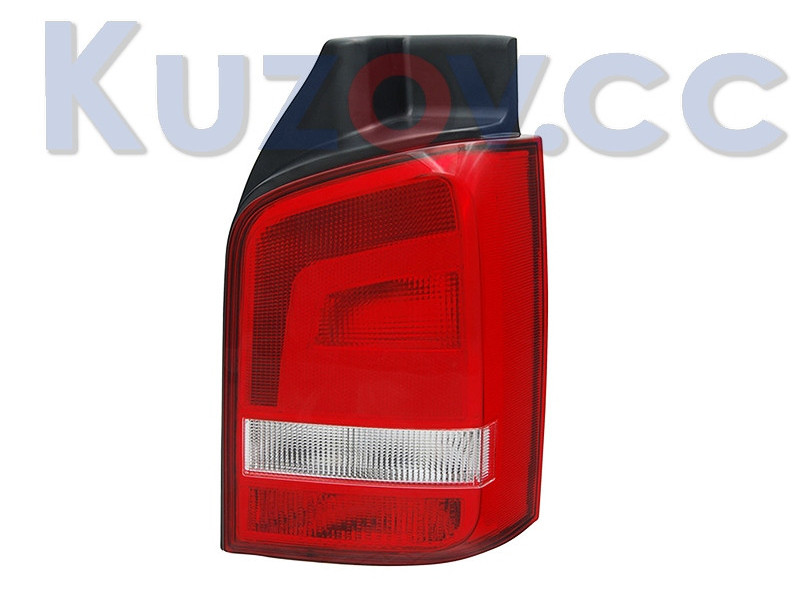 Ліхтар задній VW Transporter T5 10-15 лівий (Depo) 1 двері, світло-червоний 7E5945095C