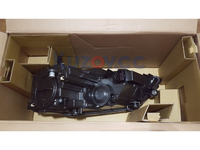 Фара VW Jetta 6 (11-18) права, жовтий поворот USA (Depo) 5C7941006