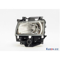 Фара передня права VW Transporter T4 Caravelle 96-03 (TYC) H4 мех. коса морда
