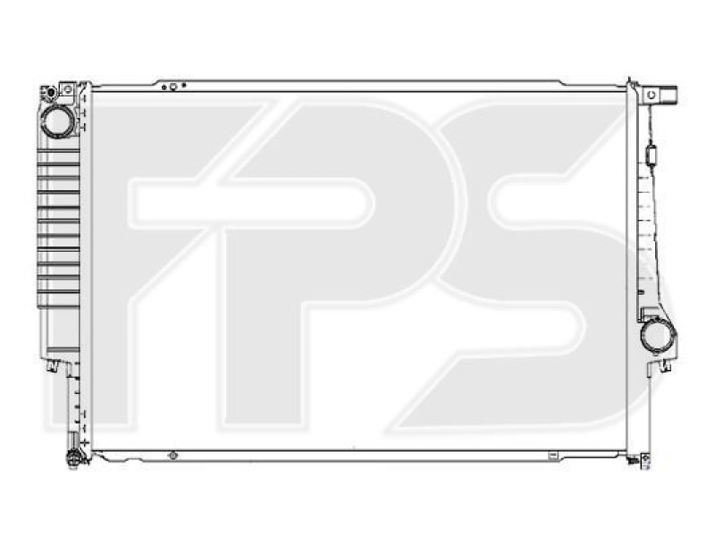 Радіатор охолодження двигуна BMW 5 E34 (NRF) FP 14 A20-X