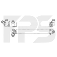 Інтеркулер Renault / Dacia Duster (NRF) FP 56 T129-X