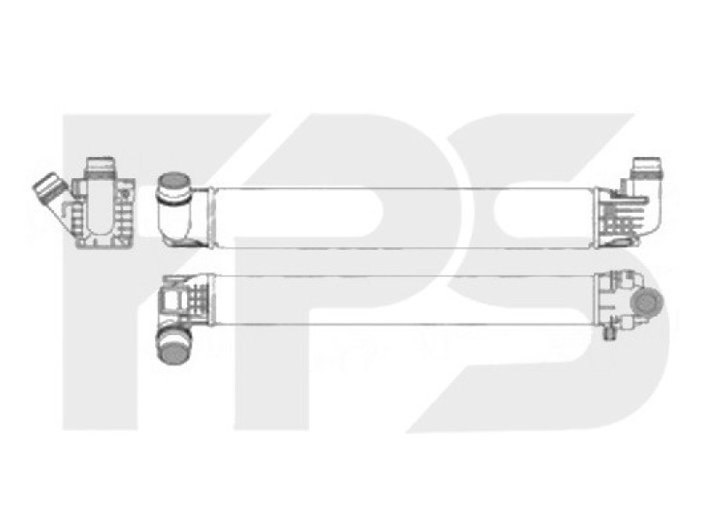 Інтеркулер Renault / Dacia Duster (NRF) FP 56 T129-X