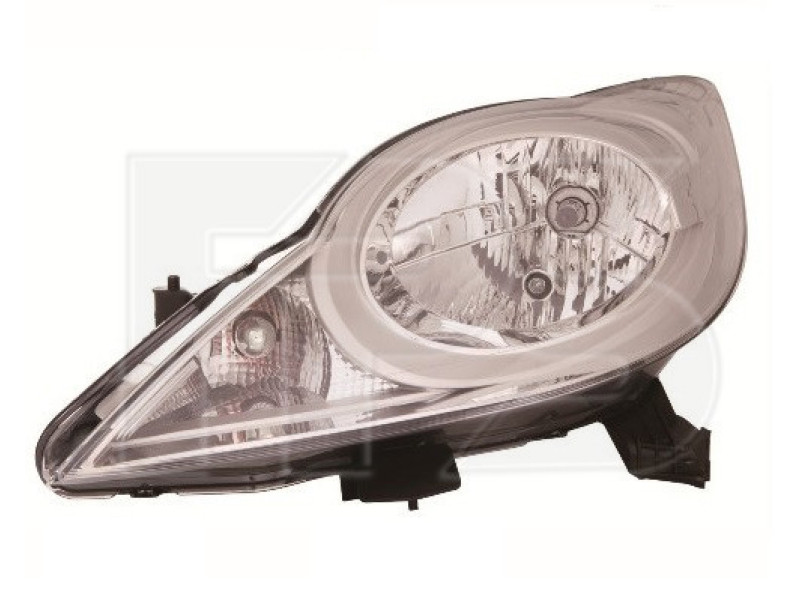 Передня фара Peugeot 107 12-14 права (DEPO) 1607977580