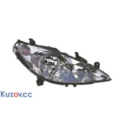 Фара передня права Peugeot 307 2001-2005 H1 H1 H7 TYC 6205Z3
