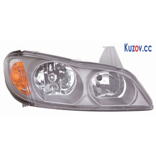 Фара Nissan Maxima 2000-2006 права TYC темний відбивач