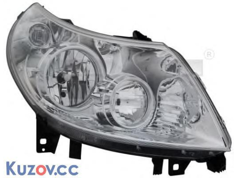 Фара ліва Citroen Jumper, Fiat Ducato, Peugeot Boxer 06-11 (TYC) 6208A5