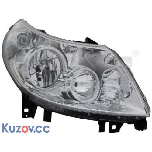 Фара передня права Citroen Jumper, Fiat Ducato, Peugeot Boxer 06-11 TYC 6206A5