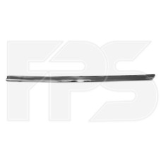 Молдинг решітки радіатора верхній лівий Honda Accord 9 13-15 (хром) (FPS) 71173T2FA01
