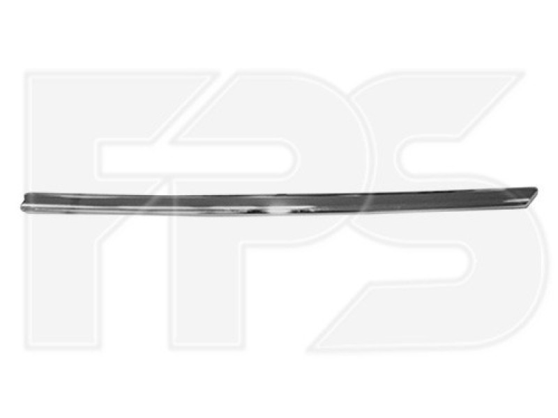 Молдинг решітки радіатора верхній лівий Honda Accord 9 13-15 (хром) (FPS) 71173T2FA01