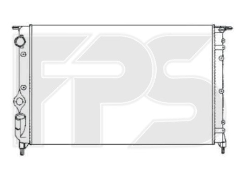 Радіатор охолодження двигуна Renault R19 (AVA) FP 56 A1223