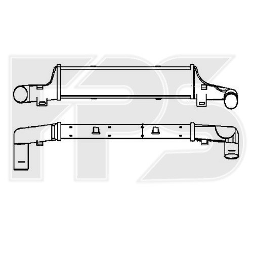 Інтеркулер Mercedes W210 (AVA) FP 46 T79
