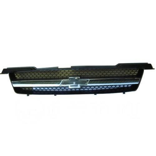 Решітка радіатора Chevrolet Aveo T200 2004-2006 (Tempest)