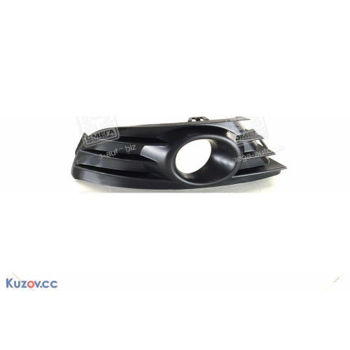 Решітка переднього бампера ліва Citroen C4 2004-2009 (Tempest)