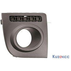 Решітка переднього бампераа ліва Ford Fusion 06-12 (Tempest) з отвором