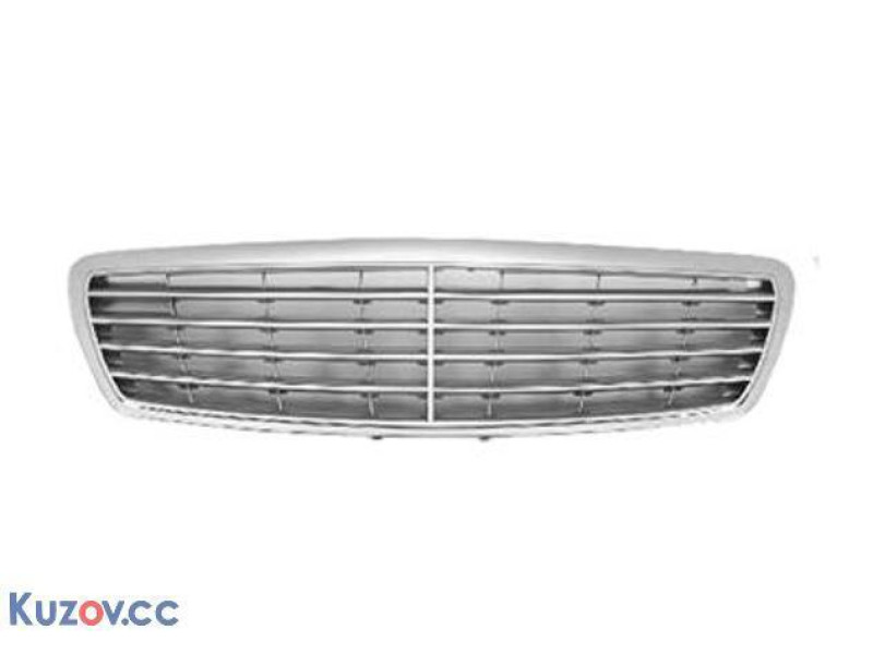 Решітка радіатора Mercedes W211 02-06 (Tempest)
