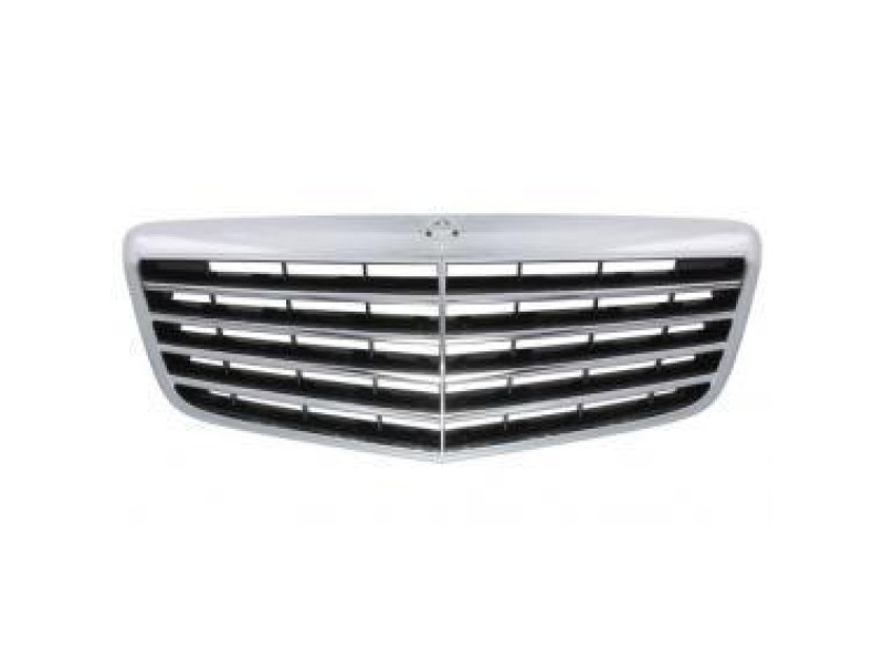 Решітка радіатора Mercedes W211 Avantgarde 06-09 (Tempest) A2118801783