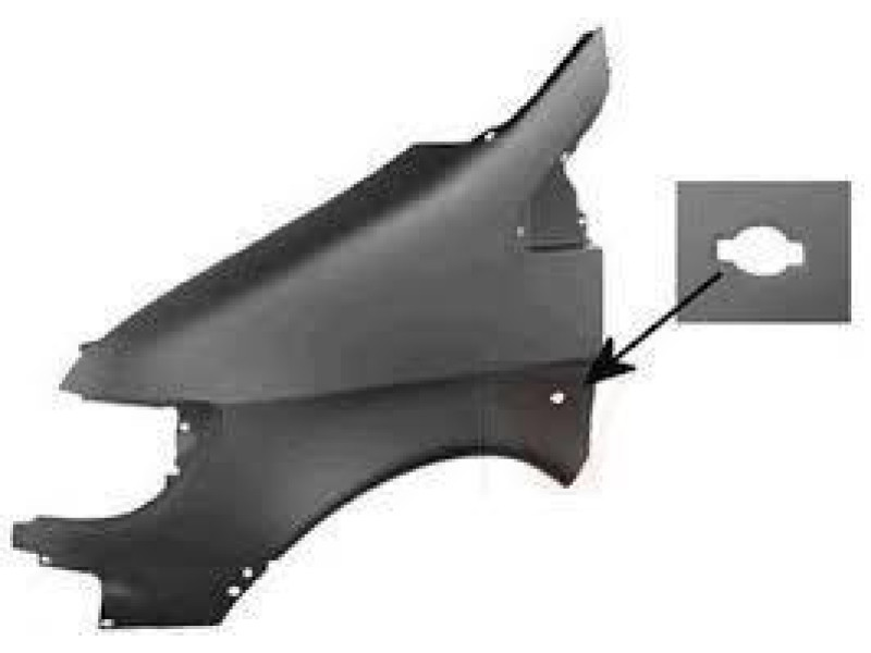 Крило переднє праве Mercedes Vito -02 (Tempest)