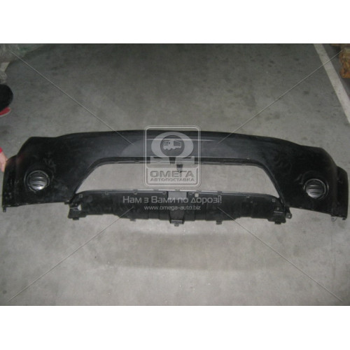 Бампер передній без отворів під омивач Mitsubishi Outlander XL 2007-2010 Tempest
