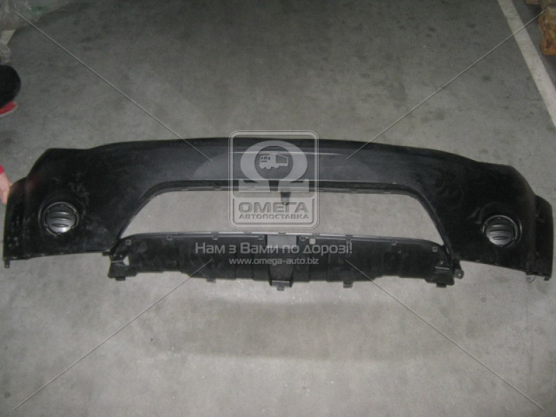 Бампер передній без отворів під омивач Mitsubishi Outlander XL 2007-2010 Tempest