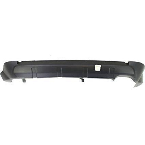 Накладка заднього бампера Mitsubishi Outlander XL 2007-2012 (Tempest) без отв. під п/тронік