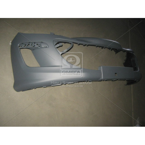 Бампер передній (з вирізами під протитуманні фари) Peugeot 308 2008- (Tempest)