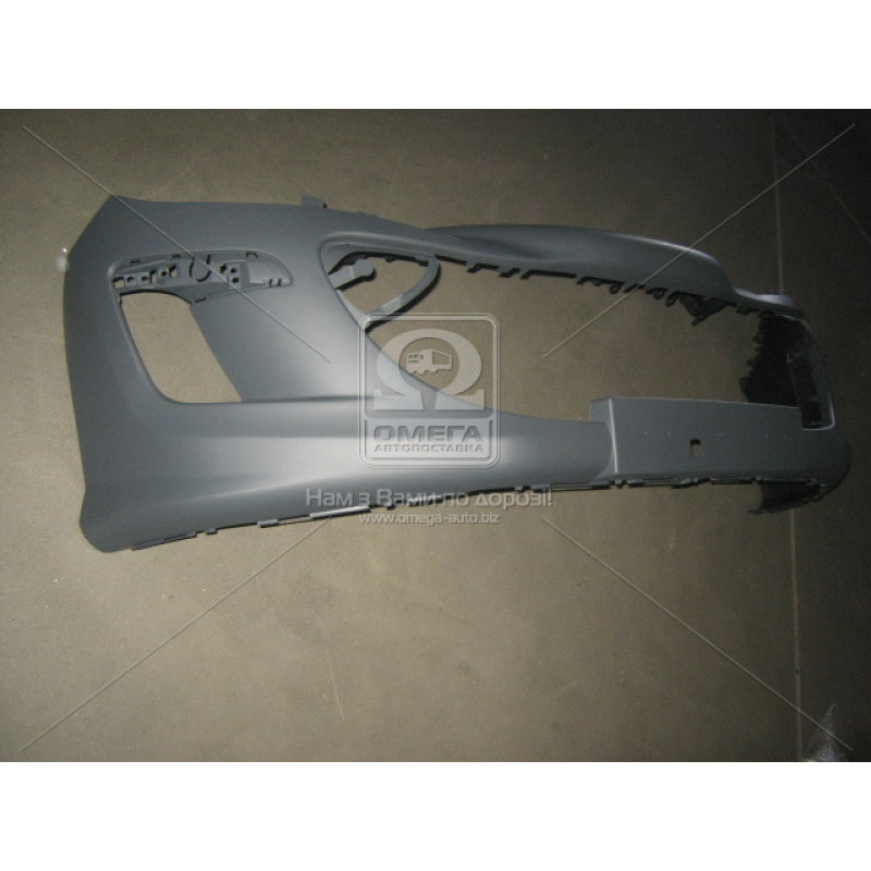 Бампер передній (з вирізами під протитуманні фари) Peugeot 308 2008- (Tempest)