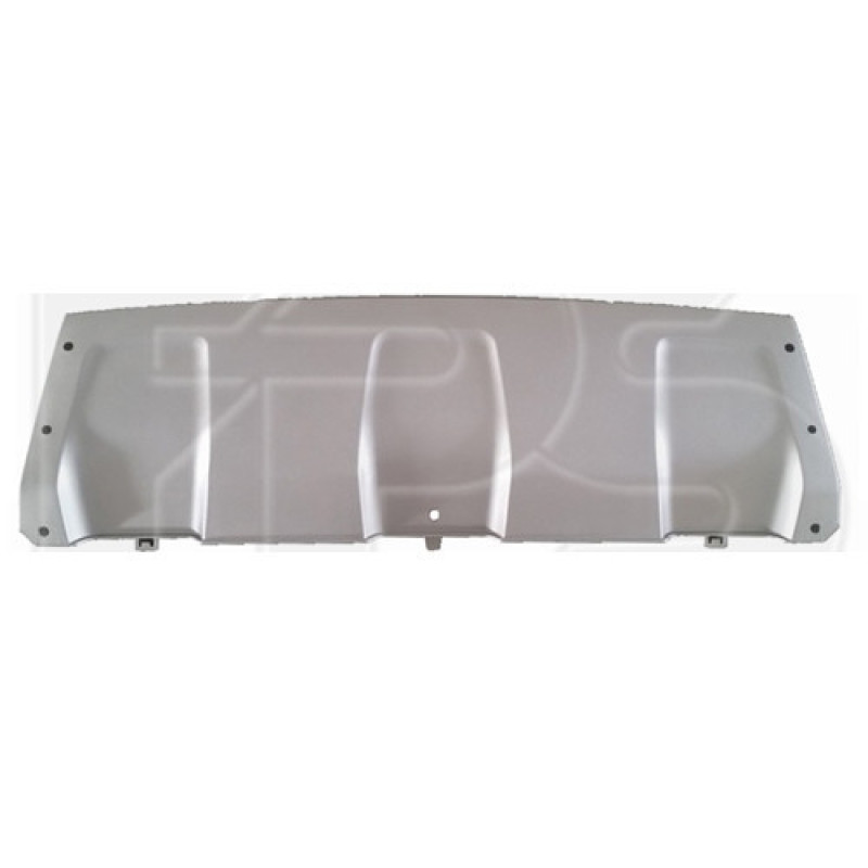 Накладка переднього бампера Renault Duster 10- (Tempest)